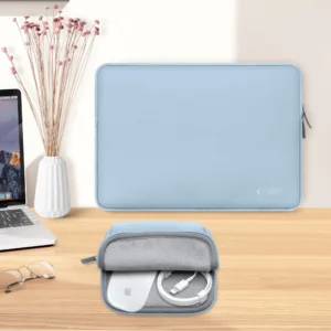 Tech-Protect Neoslim 13-14" Laptop Bag - mėlynos spalvos - Image 6