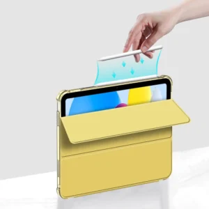 Tech-Protect SC Pen Hybrid Apple iPad 10 / 2022 / 11” 11 / 2025 - Yellow - dėklas planšetei skaidrus - Image 7