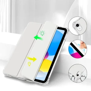 Tech-Protect SC Pen Hybrid Apple iPad 10 / 2022 / 11” 11 / 2025 - Gray - dėklas planšetei skaidrus - Image 5