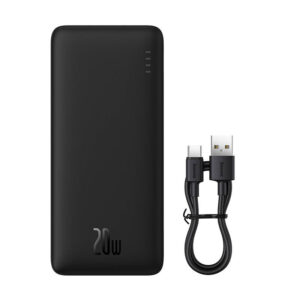 Baseus Airpow 20000mAh 20W powerbank juodos spalvos - Image 2