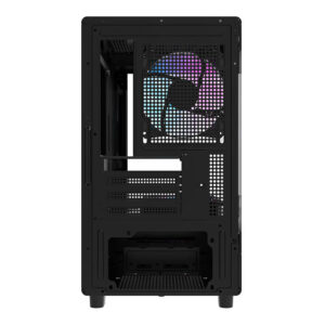 Darkflash DB330M kompiuterio korpusas + 3 aRGB fans juodos spalvos - Image 3