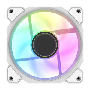 Darkflash DR08 3-in-1 Ventiliatorius baltos spalvos - Image 3