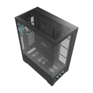 Darkflash DY451L PRO kompiuterio korpusas su ventiliatoriumi juodos spalvos - Image 3