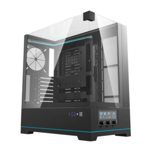 Darkflash DY450 kompiuterio korpusas without fans juodos spalvos