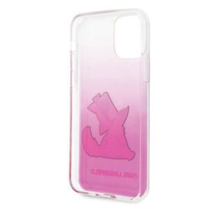 Original Apple iPhone 11 PRO Karl Lagerfeld Choupette Fun KLHCN58CFNRCPI dėklas telefonui rožinės spalvos - Image 4