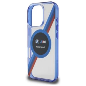 BMW BMHMP16X23HTPUT Apple iPhone 16 Pro Max  6.9" dėklas telefonui skaidrus hardcase Motosport IML Circle MagSafe - Image 6