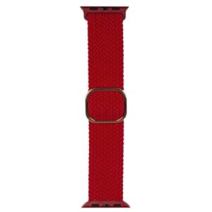 Beline apyrankė Apple Watch Textile 42/44/45/49mm raudonos spalvos - Image 2