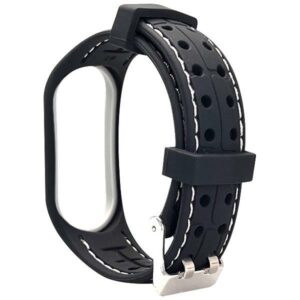 Beline apyrankė Mi Band 7 Smart juodos ir baltos spalvos