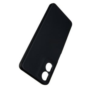 Beline silikoninis Motorola Moto G04 G04s/E14 4G dėklas telefonui juodos spalvos - Image 3