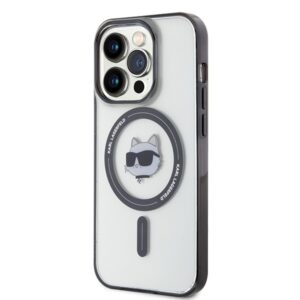 Karl Lagerfeld KLHMP15LHCHNOTK Apple iPhone 15 Pro 6.1" transparent hardcase IML Choupette`s Head MagSafe - Image 2