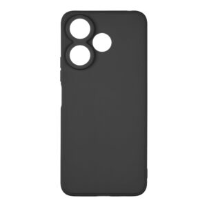 OBAL:ME Matte TPU dėklas telefonui Xiaomi Redmi 13 4G/5G juodos spalvos