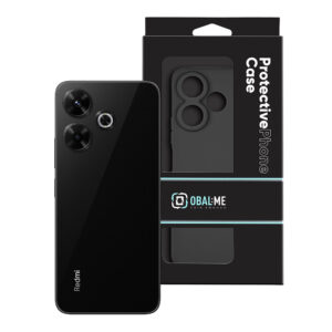 OBAL:ME Matte TPU dėklas telefonui Xiaomi Redmi 13 4G/5G juodos spalvos - Image 2