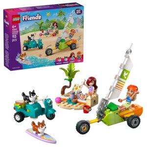 LEGO® Friends Surfing Dogs and Scooter Adventure, 113 vnt. - Image 3