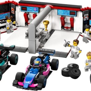 LEGO® City F1® Garage & Mercedes-AMG & Alpine Cars, 678 vnt. - Image 3
