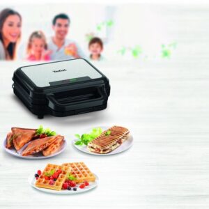 Sumuštinių keptuvė - vaflinė Tefal SW383D10, 700 W - Image 3