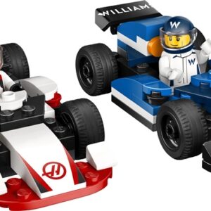 LEGO® City F1® Williams Racing & Haas F1® Race Cars, 92 vnt. - Image 3