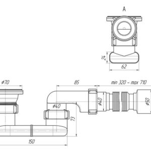 SIFON DUŠO PADĖKL E016VDEU TIESI ŽARNA - Image 3
