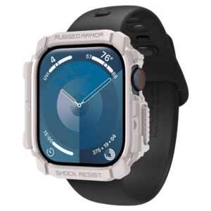 Apple Watch 10 (46mm) Spigen Rugged Armor beige - Image 3