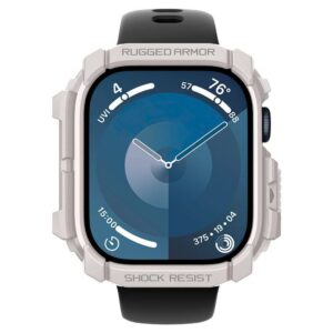 Apple Watch 10 (46mm) Spigen Rugged Armor beige - Image 4