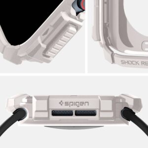 Apple Watch 10 (46mm) Spigen Rugged Armor beige - Image 9