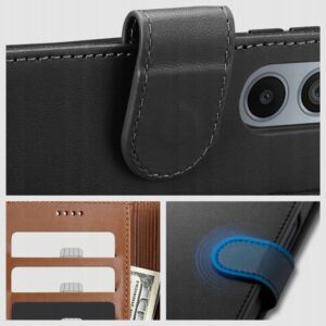 REALME C55 4G Tech-Protect Wallet dėklas telefonui juodos spalvos - Image 4