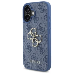 Guess 4G Big Logo Apple iPhone 16 - dėklas telefonui mėlynos spalvos - Image 2