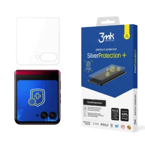 Antibacterial protective plėvelė 3mk SilverProtection+ Motorola Razr 50 Ultra (front) - Image 1