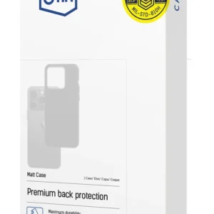 3mk Matt Xiaomi Redmi Note 14 Pro - dėklas telefonui juodos spalvos - Image 1