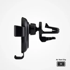 Telefono lakiklis su belaidžiu įkrovimu SBS TESUPWIR10CLIPSTG 10W - black - Image 5