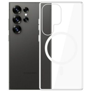 3MK MagCase Samsung Galaxy S25 Ultra skaidrus dėklas telefonui suderinamas su MagSafe - Image 4