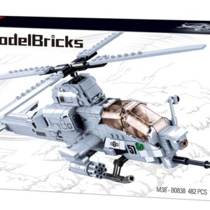 Konstruktorius SLUBAN M38-B0838, sraigtasparnis, 482 dalys - Image 3