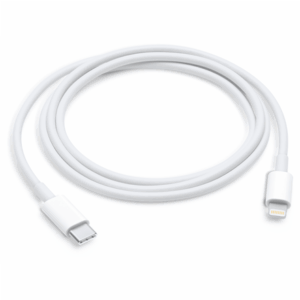 MUQ93ZM/A Apple USB-C/Lightning 96W Data Cable 1m baltos spalvos - Image 2