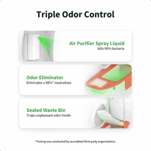 Išmanusis savaime išsivalantis tualetas katėms PetKit Pura MAX 2 PREMIUM - Image 10