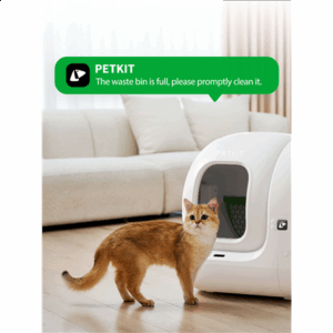 Išmanusis savaime išsivalantis tualetas katėms PetKit Pura MAX 2 PREMIUM - Image 5