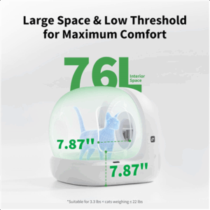 Išmanusis savaime išsivalantis tualetas katėms PetKit Pura MAX 2 PREMIUM - Image 8