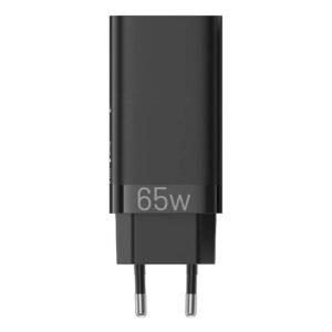 Vention FEDB0-EU 2xUSB-C 1xUSB-A 65W/30W/30W GaN laidinis įkroviklis juodos spalvos - Image 3