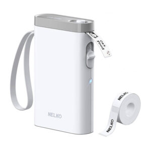 Nelko P21 terminis etikečių spausdintuvas baltos spalvos - Image 3