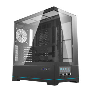 Darkflash DY451 kompiuterio korpusas be ventiliatorių juodos spalvos