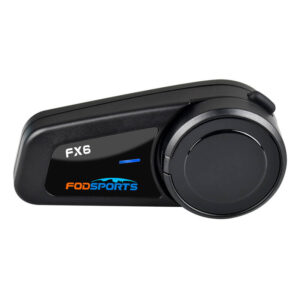 Fodsports FX6 motorcycle intercom juodos spalavos - Image 3