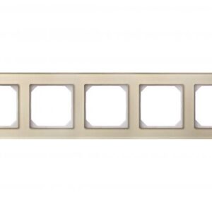 Penkiavietis rėmelis LIREGUS EPSILON, šampano spalv. stiklas