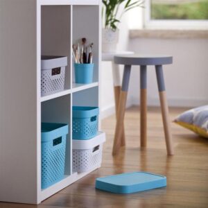 Daiktadėžė CURVER, 11 l, balta, 36×27×14 cm - Image 3