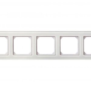 Penkiavietis rėmelis LIREGUS EPSILON, blizgus baltas stiklas