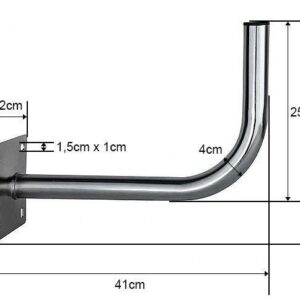 Antenos tvirtinimas Blow 76-903#, 27 x 40 cm - Image 2