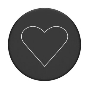 Popsockets 2 White Heart Black 800667 telefono laikiklis - standard - Image 3