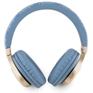 Guess Bluetooth ausinės GUBH604GEMB mėlynos spalvos 4G Script - Image 3