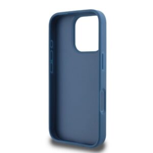 Guess GUHCP16XG4GLBL Apple iPhone 16 Pro Max 6.9" dėklas telefonui mėlynos spalvos hardcase 4G Bottom Stripe - Image 4
