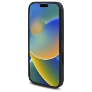 Guess GUHMP16LP4ROPEMCK Apple iPhone 16 Pro 6.3" dėklas telefonui juodos spalvos 4G Flowers Print MagSafe - Image 5