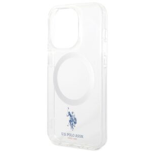 US Polo USHMP15XUCIT Apple iPhone 15 Pro Max 6.7" dėklas telefonui skaidrus MagSafe Collection - Image 6