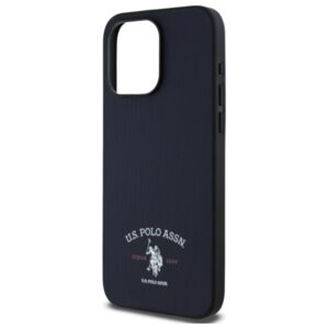 US Polo USHCP15XPARV Apple iPhone 15 Pro Max 6,7" dėklas telefonui mėlynos spalvos Printed DH Logo - Image 6