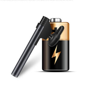Awei Bluetooth laisvų rankų įranga A835BL with a holder and power bank rožinio aukso spalvos - Image 5